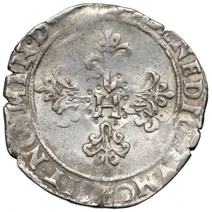 France, Henri III, Franc 1578, Angers