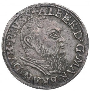 Herzogliches Preußen, Albrecht Hohenzollern, Trojak 1541, Königsberg