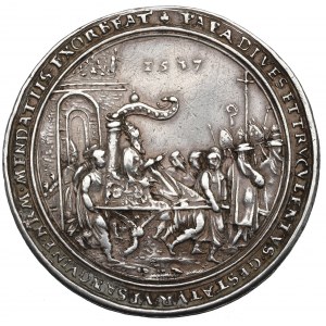 Niemcy, Saksonia, Medal 1537 na pamiątkę Artykułów Szalkaldzkich