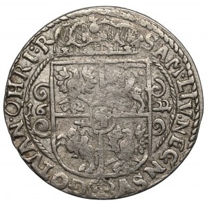 Sigismund III Vasa, Ort 1622, Bydgoszcz, P M - very rare - ILLUSTRATED (Shatalin)