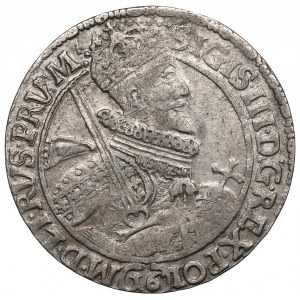 Zygmunt III Waza, Ort 1621, Bydgoszcz, (16) pod popiersiem - ILUSTROWANY (Shatalin)