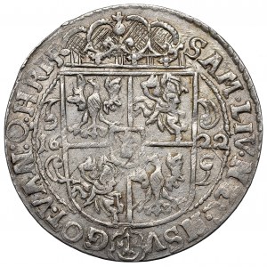 Sigismund III Vasa, Ort 1622, Bydgoszcz, PRV M - ILLUSTRATED (Shatalin)