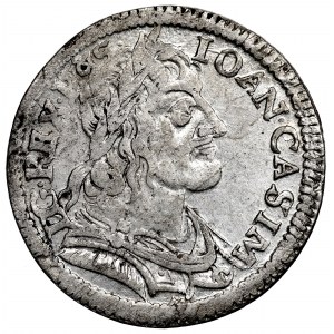 Ján II Kazimír, Ort 1650, Wschowa - vzácny - peri-monumental