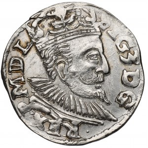 Zygmunt III Waza, Trojak 1597, Lublin - rzadki - WYŚMIENITY