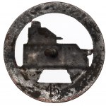 II RP, Badge of the Armored Train of the Bold - numbered