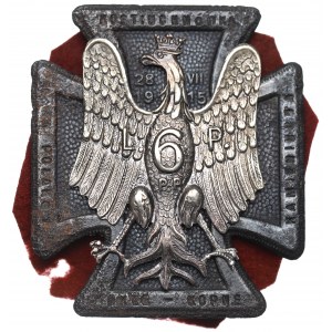 II RP, Odznaka 6 Pułk Piechoty Legionów - duża