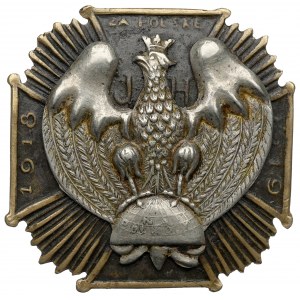II RP, odznak Kríž severu - duplikát