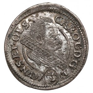 Schlesien, Duchy of Oels, Carl, 3 kreuzer 1614, Oels