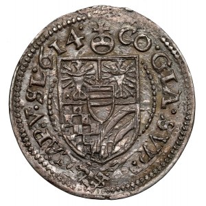 Sliezsko, Ziębicko-Oleśnické vojvodstvo, Karol, 3 krajcary 1614, Olesnica