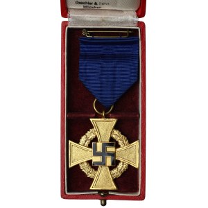 Germany, III Reich, Cross for 40 years of service - Deschler & Sohn Munchen