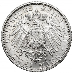 Nemecko, Bavorsko, 2. marca 1911 - 90. narodeniny princa regenta
