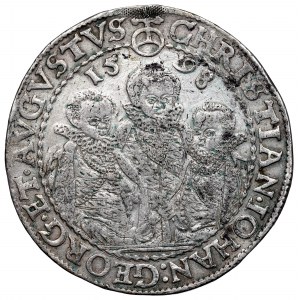 Nemecko, Sasko, Kristián II, Ján Juraj a August, Thaler 1598