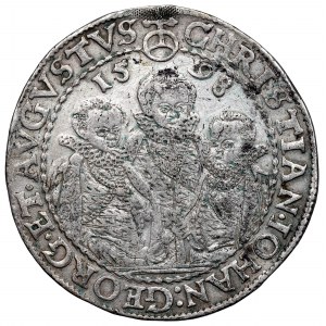 Germany, Saxony, Christian II, John Georg and August, Thaler 1598