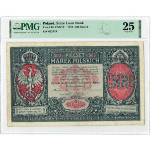 II RP, PKKP 500 mkp 1919 - PMG 25