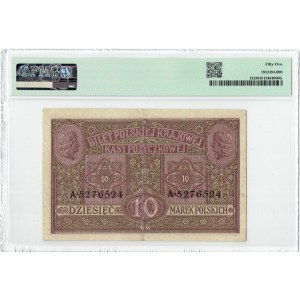 GG, 10 mkp 1917 Generał biletów PMG 55