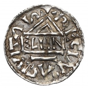 Nemecko, Henrich II, denár bez dátumu Regensburg