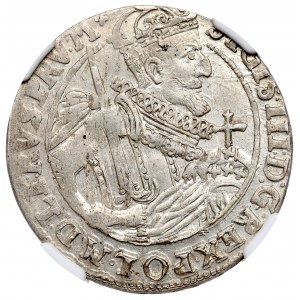 Sigismund III, 18 groschen 1623, Bromberg - NGC MS62