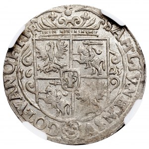 Zikmund III Vasa, Ort 1623, Bydgoszcz - PRV M - NGC MS62