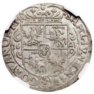 Žigmund III Vasa, Ort 1623, Bydgoszcz - PRV M - NGC MS62