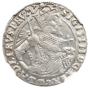 Sigismund III, 18 groschen 1623, Bromberg - NGC MS63