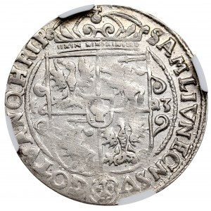 Sigismund III. Vasa, Ort 1623, Bromberg (Bydgoszcz) - PRV M - NGC MS63