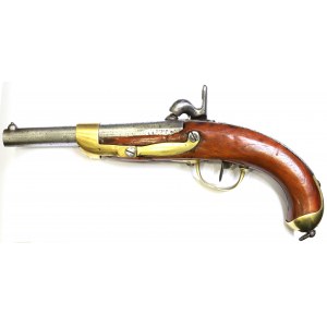 Frankreich, Kavallerie-Mützenpistole M1822 Bis