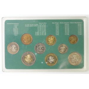 Tretia republika, mincová sada NBP 1990 - 1995