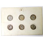 PRL, Set of medals Kings and Princes by Matejko - silver
