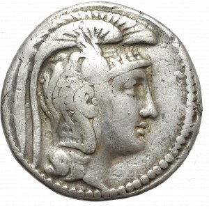 Grécko, Attika, Atény, Tetradrachma cca 124-3 pred n. l. - Sova