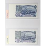 Czechoslovakia, Protectorate of Bohemia and Moravia, Collection of 75 selected banknotes