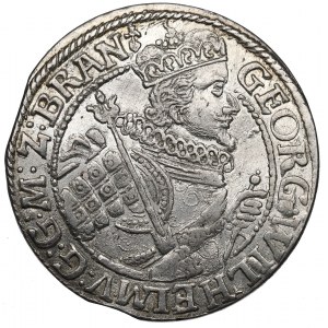 Prusy Książęce, Jerzy Wilhelm, Ort 1622, Królewiec - menniczy