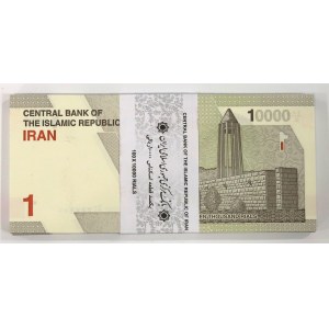 Irán, 10000 Rial ND - bankový balík (100 kusov).