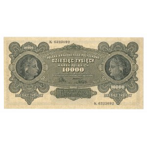 II RP, 10,000 marks 1922 K