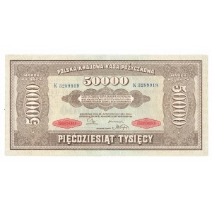 II RP, 50.000 marek 1922 K