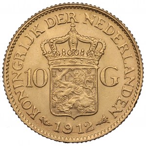 Holandsko, 10 guldenov 1912