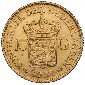 Netherlands, 10 gulden 1912