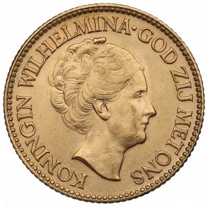 Niderlandy, 10 guldenów 1933