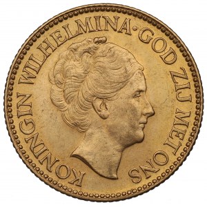 Holandsko, 10 guldenov 1933