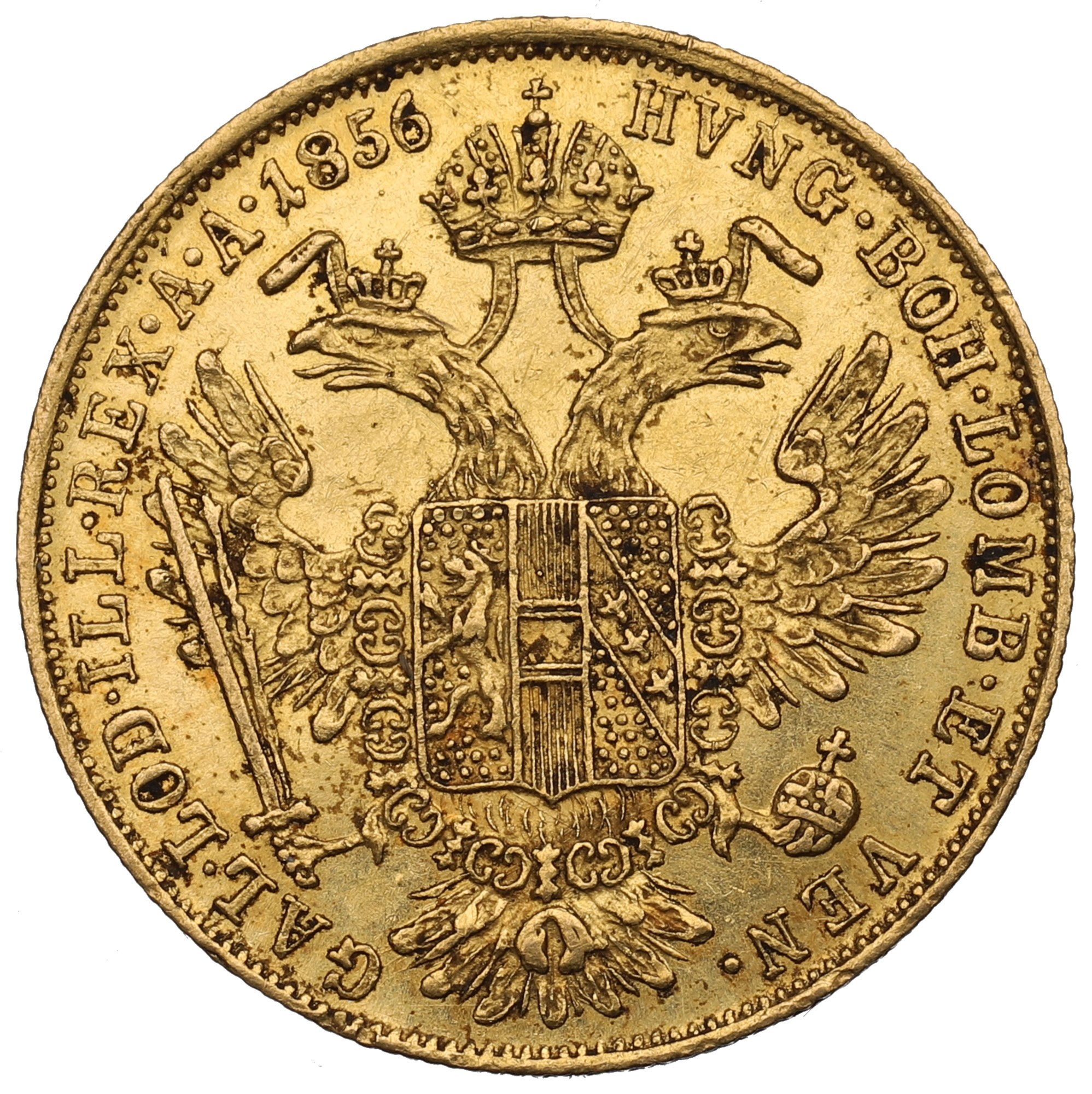 Austria, Franz Joseph, Ducat 1856, Vienna - Online auction