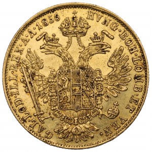 Rakúsko, Franz Joseph, Ducat 1856, Viedeň