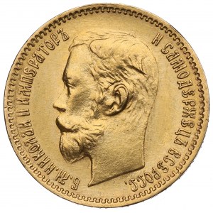 Russland, Nikolaus II., 5 Rubel 1902 AP