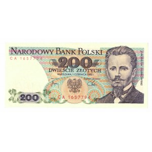Volksrepublik Polen, 200 Zloty 1982 CA