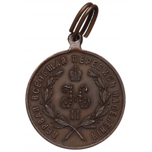 Russia, Nicholas II, Medal for Merit in the 1897 Census