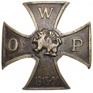 II RP, Badge of the Pomeranian Military Organization - Pendowski(?).
