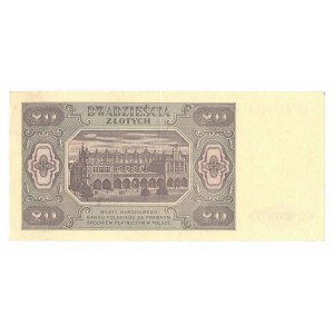 PRL, 20 zloty 1948 KD