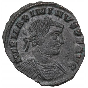 Roman Empire, Maximinus II, Follis, Siscia