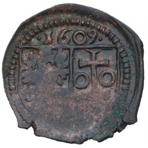 Zygmunt III Waza, Denar 1609, Wschowa