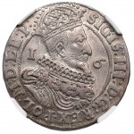 Žigmund III Vasa, Ort 1625/6, Gdansk - dátumová raznica NGC AU58