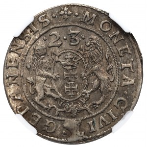 Žigmund III Vasa, Ort 1623, Gdansk - PR NGC MS61