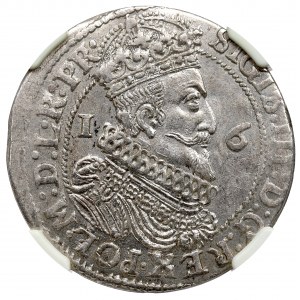 Sigismund III, 18 groschen 1623/4, Danzig - NGC MS63